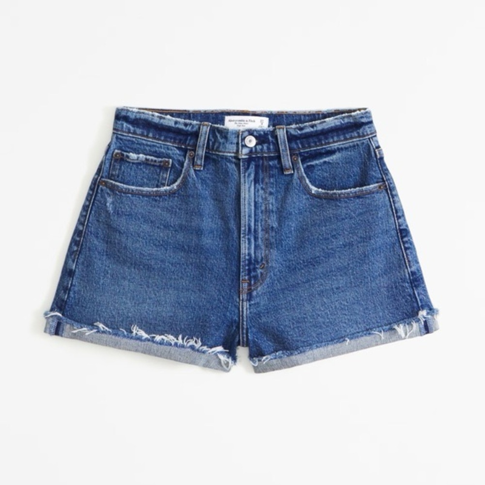 Abercrombie & Fitch The Mom Short High Rise